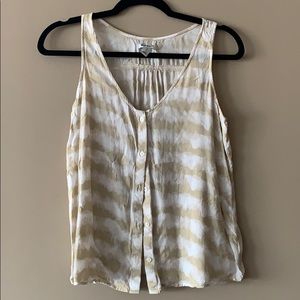 Button up Tank Top